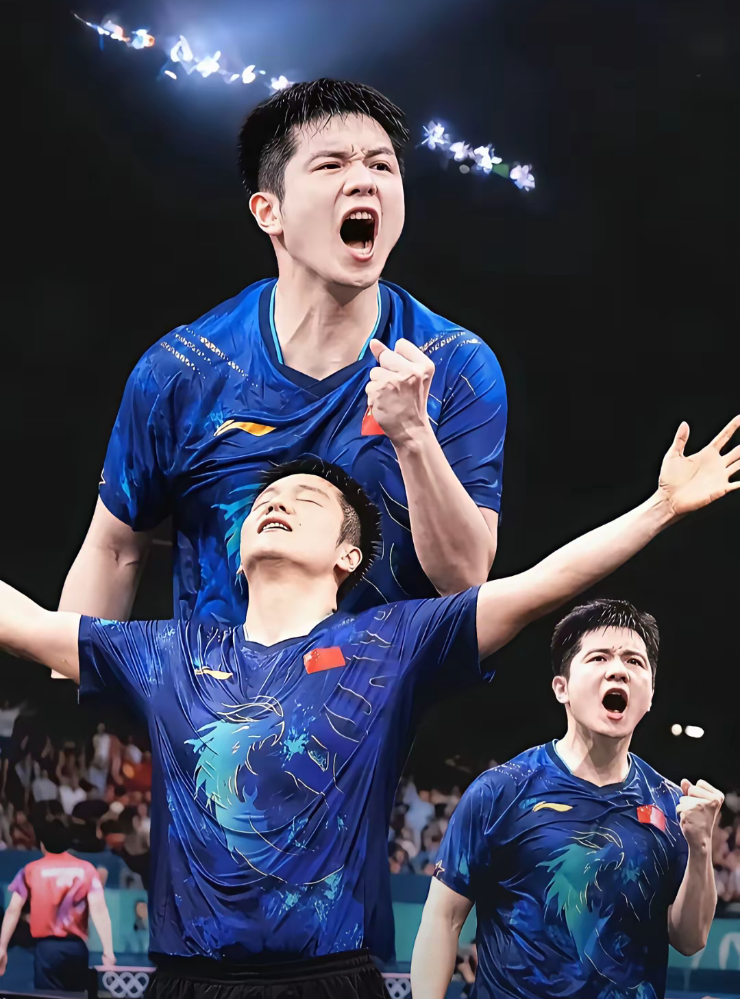 德国队鏖战瑞典队，樊振东状态火热