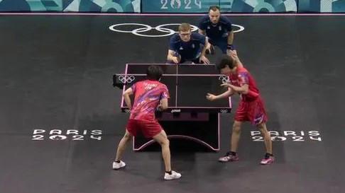 中国队力克法国队，张本智和点燃赛场